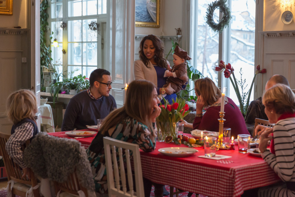 Julbord zu Hause