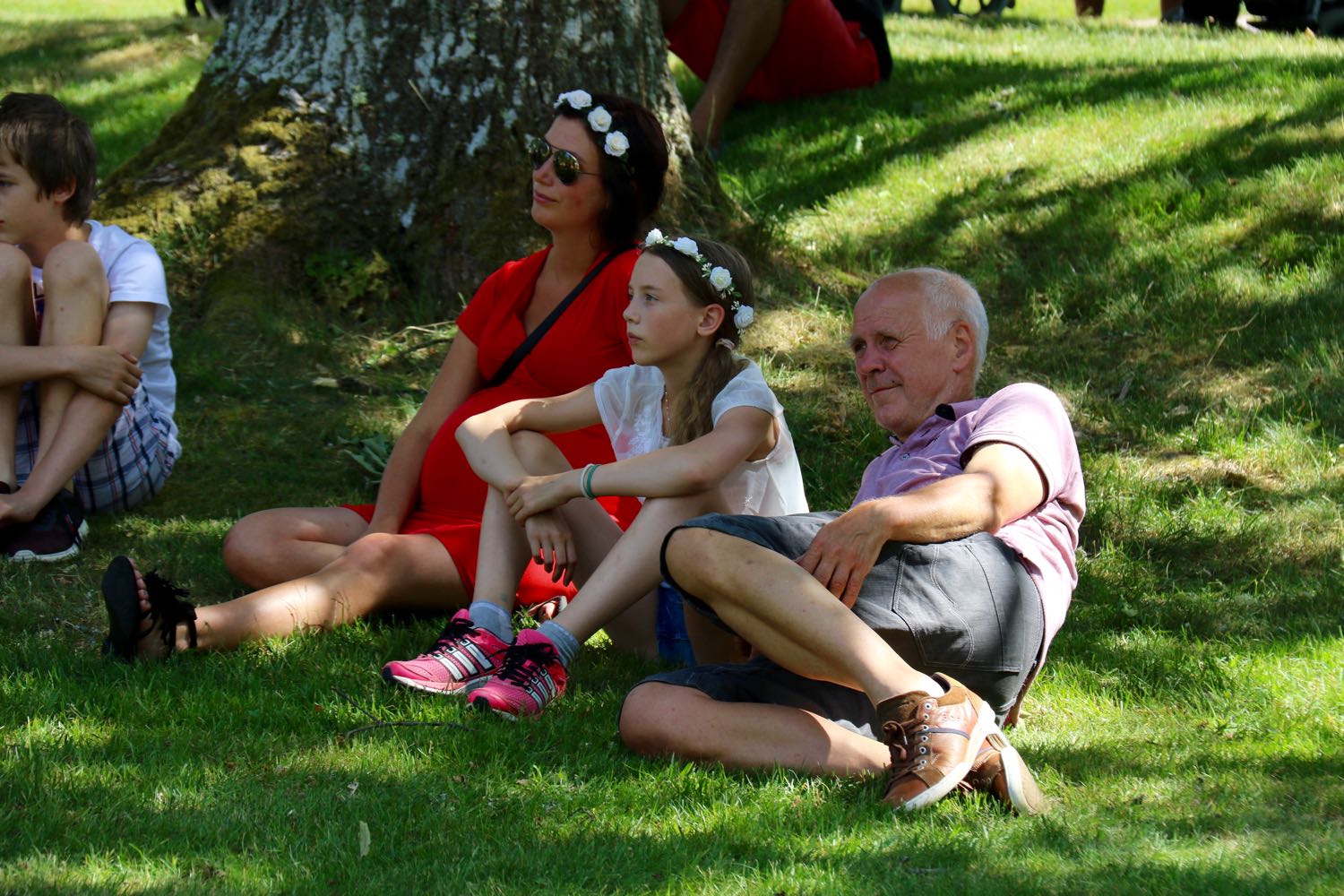 Midsommar wird von der ganzen Familie gefeiert. (Foto Andrea Ullius)