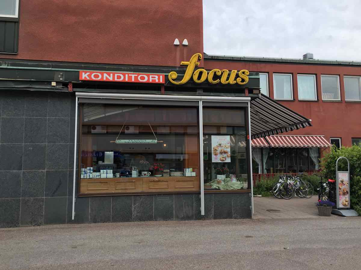 Ein Tempel für Süssigkeiten: Die Konditori Foucs in Falun. (Foto Andrea Ullius)