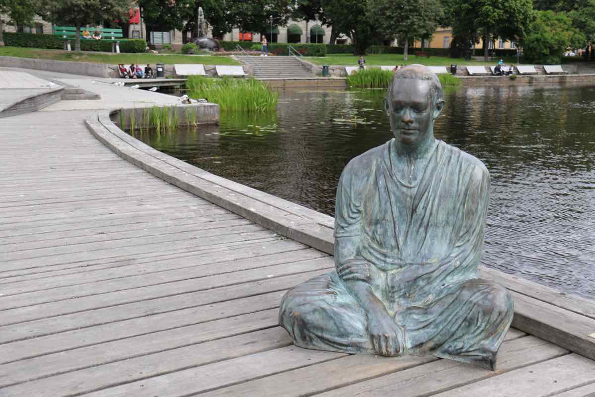 Auf Kunst im öffentlichen Raum legt man in Örebro grossen Wert. (Foto: Andrea Ullius)