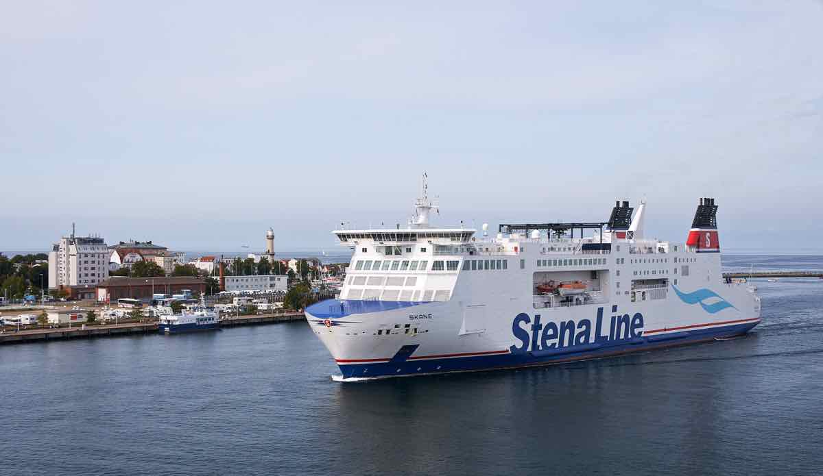Die MS Skåne fährt von Rostock nach Trelleborg (Foto Stena Line)