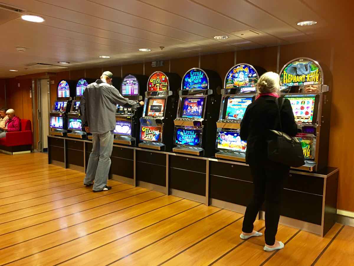 Die Spielhölle an Bord ;-) (Foto Andrea Ullius)