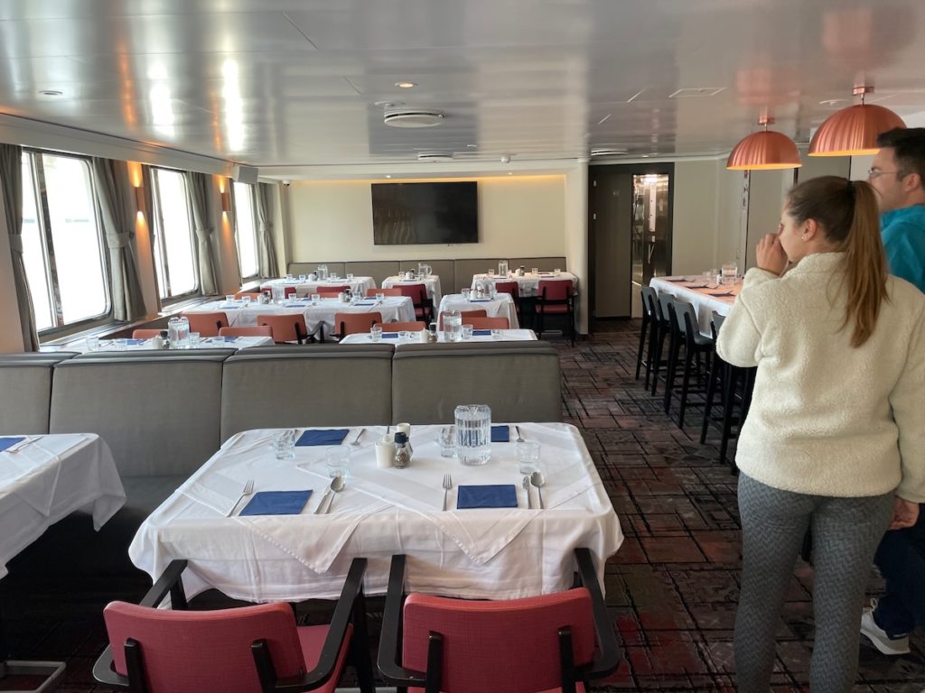 Spitzbergen Schiffsrestaurant