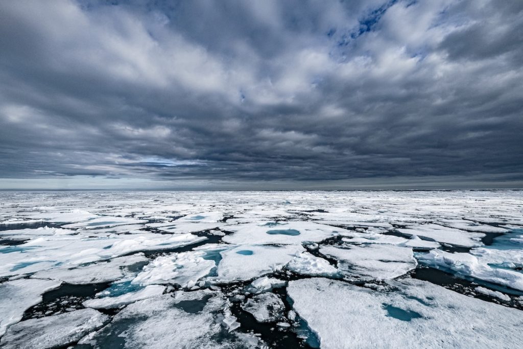 Spitzbergen Packeis