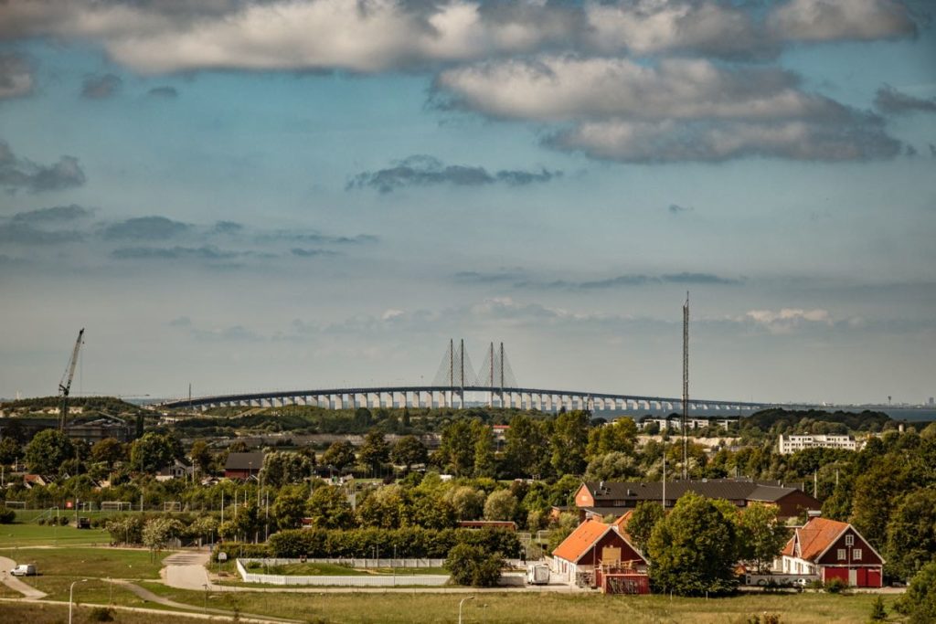 Blick auf die Öresundbrücke