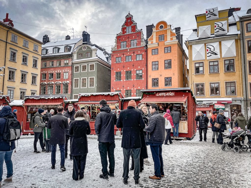 Advent in Stockholm Stortorget