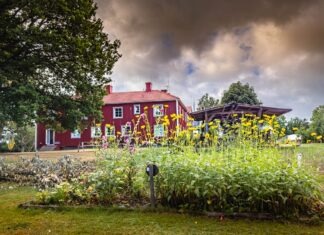 Ödevata Gårdshotell: Hundert Jahre lang wurde hier gebüsst. Heute wird gepaddelt. Ödevata Gårdshotel